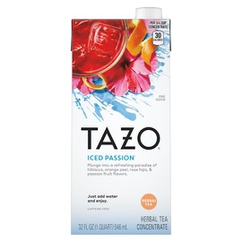 TAZO Tea Concentrate, (Iced Passion Herbal Tea, Watermelon Cucumber Refersher) (3ea) (Variety Pack)