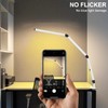 Micomlan LED Desk Lamp with Clamp, Dual Light Table Lamp