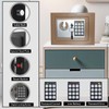 Yuanshikj Electronic Deluxe Digital Security Safe Box Key Keypad Lock
