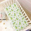Crib Sheets for Boys Crocodiles Alligators Palm Leaves Toddler Baby