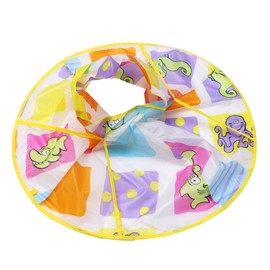 Vaguelly Haircut Cloak for Portable Umbrella Haircut Cape Easy Clean Hairdressing Apron with Groove Design for Mess Hair Cutting present