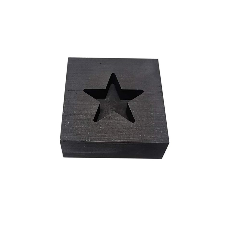 OTOOLWORLD Star Graphite Casting Ingot Mold Metal Refining Scrap Gold