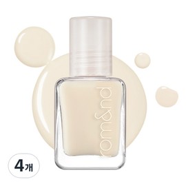 Romand Mood Pebble Hardener, 7ml, 4 pieces / 롬앤 무드 페블 하드너, 7ml, 4개