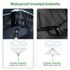 LAMA Folding Umbrella, Inverted Umbrella Windproof Strong, Auto Open/Close, Anti-UV,
