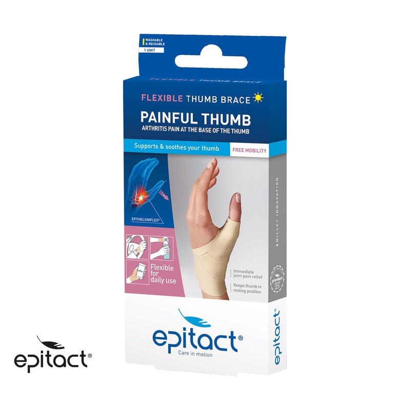 Epitact - Flexible Day Thumb Brace For Painful Thumbs -