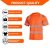 FONIRRA Hi Vis Safety T Shirt for Men Class 3