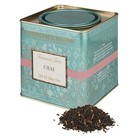 Fortnum & Mason British Tea, Chai, 250g Loose English Tea in a Gift Tin Caddy (1 Pack)- Seller Model Id Lctsfl098b - USA Stock