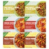 Miss Olives Vegetarian Pack Microwavable Ready Meals (Bundle of 6: