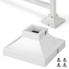 Epcee 1pcs Post 1" Aluminum Deck Post Base Cover, Post