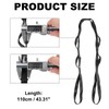 PATIKIL 22KN Adjustable Daisy Chain Yoga Extend Belt 1.1M, Nylon