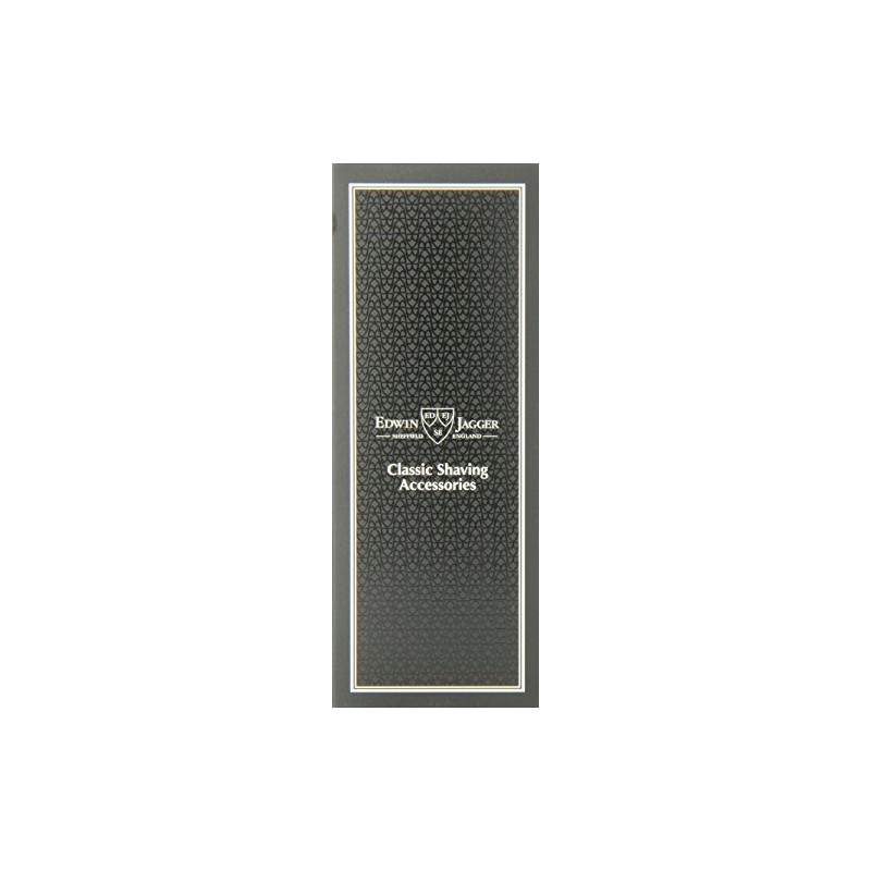Edwin Jagger Pure Badger Shaving Brush - Imitation Ebony Handle