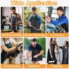 BURNTOP 2 Pack Waterproof Rubber Adjustable Apron 40" Aprons for