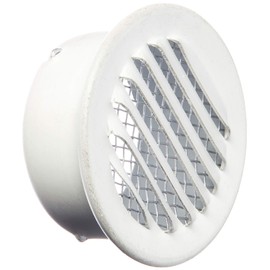 LOMANCO CV1BW 6PK 1" WHT Circle Vent