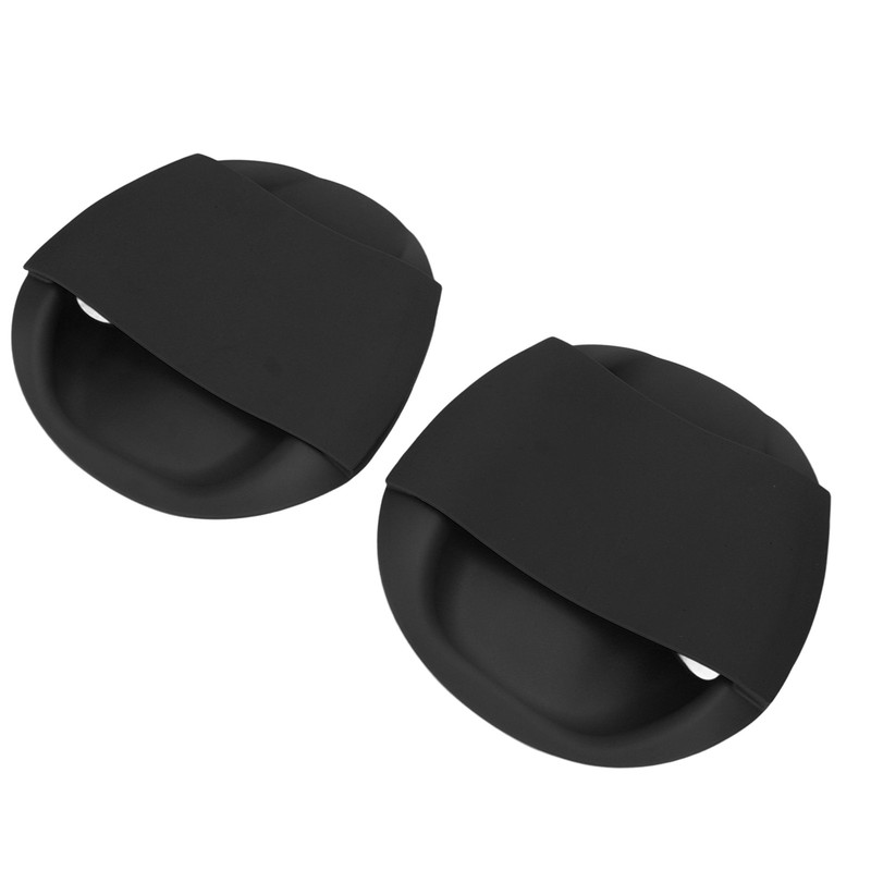 Swim Training Paddle Black PP Silicone Ergonomic Shape Swim Training