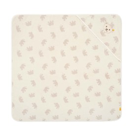 Steiff Elefäntle Hooded Bath Towel, Cloud dancer
