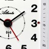 Atlanta Radio Alarm Clock without Ticking Analogue Light Snooze Alarm
