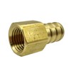 GRIDTECH (2 Pack) Brass 1/2” PEX to 1/4” FNPT Female