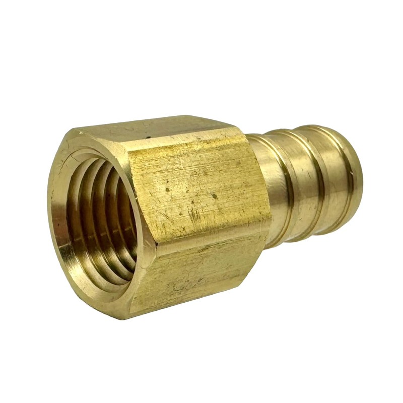 GRIDTECH (2 Pack) Brass 1/2” PEX to 1/4” FNPT Female