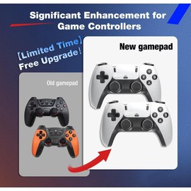 New Upgraded Retro Game Console with 20,000+ Games,Arcade Retro Arcade,4K HDMIOutput, Wireless Joystick&Game Emulator, Childhood Classic Game