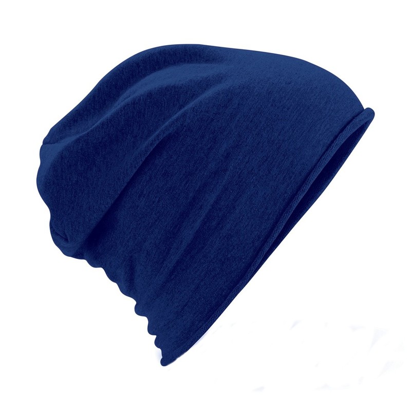 Beechfield Unisex Jersey Beanie/Strickmütze (Einheitsgröße) (Hellgrau)