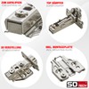 SOTECH Soft Close Pot Hinges 110° Corner Stop T48 with