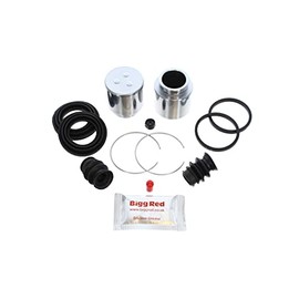 Bigg Red - Front Left or Right Brake Caliper Repair Seal Kit & Pistons - Compatible with C-Crosser, Galant, Outlander, Shogun, L200 4WD, Delica 2.8, Space, L400, Sigma,