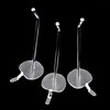 SING F LTD 25X Single Pegboard Hook Slat Wall Retail