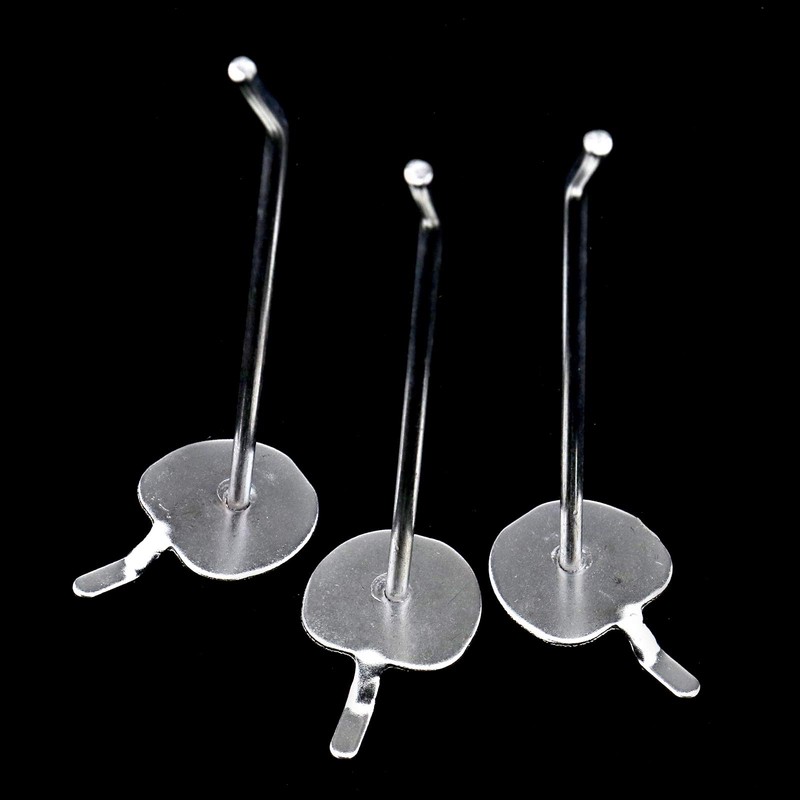SING F LTD 25X Single Pegboard Hook Slat Wall Retail