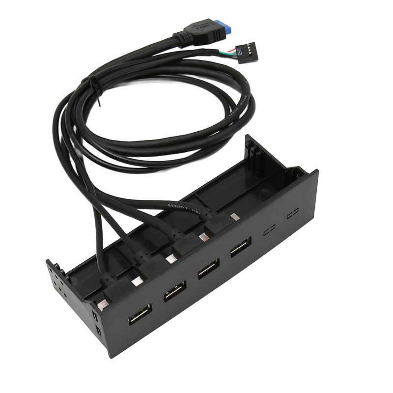 5.25in USB 3.0 Front Panel Hub 4 Ports 5Gbps High
