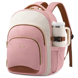 LOVEVOOK Laptop Backpack for Women, 15.6-Inch Work Backpack, Back to School Bookbag for College Student Teen Girls, Casual Personal Item Travel Bag Business Computer Daypack for Teacher Nurse, Gift