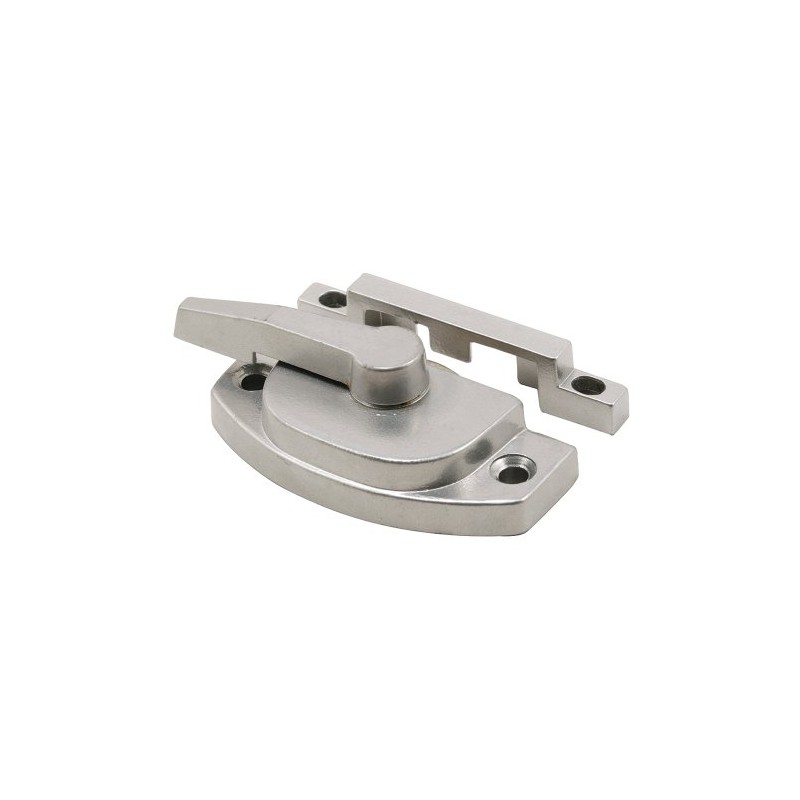 Prime-Line F 2762 2-1/16 In., Silver-Painted Diecast Zinc Double Hung