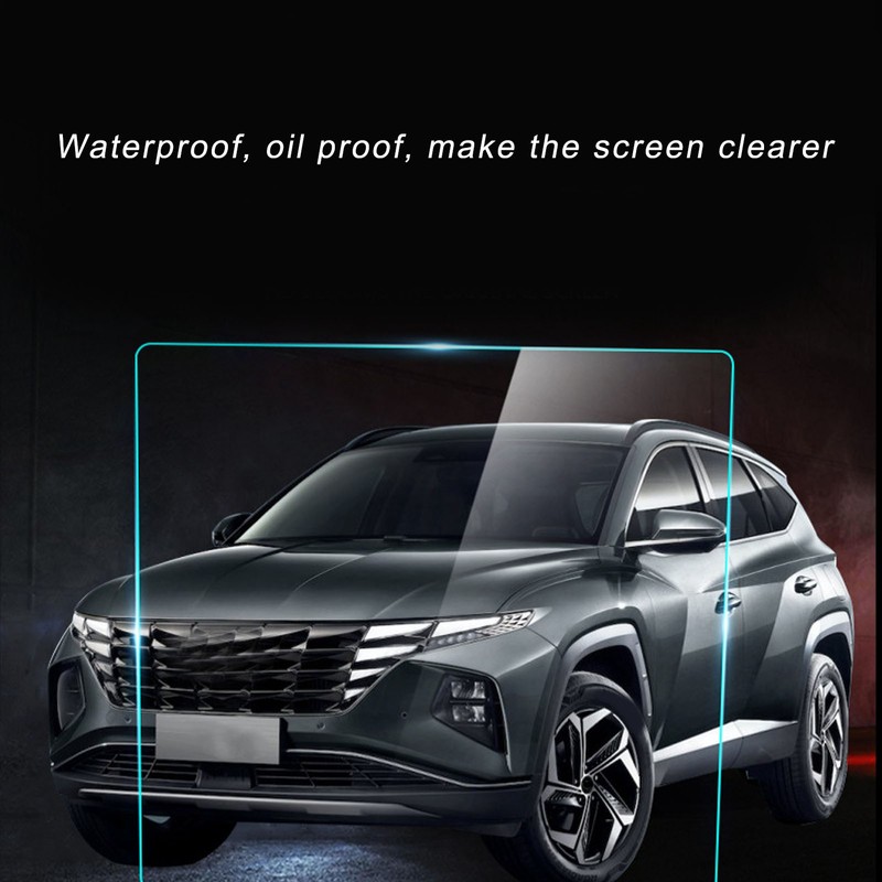 Car GPS Navigation Screen Protector Tempered Glass Antiscratch Replacement for