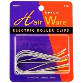 Spilo: Spilo Professional Electric Roller Clips, 8 counts