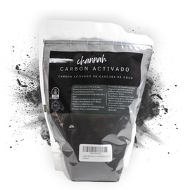 carbón activado de coco, para dientes, como mascarilla facial y corporal, para uso cosmetologico : Quita manchas de la piel y es aclarante, es anti acne, ayuda a neutralizar el PH de la boca (500GR)