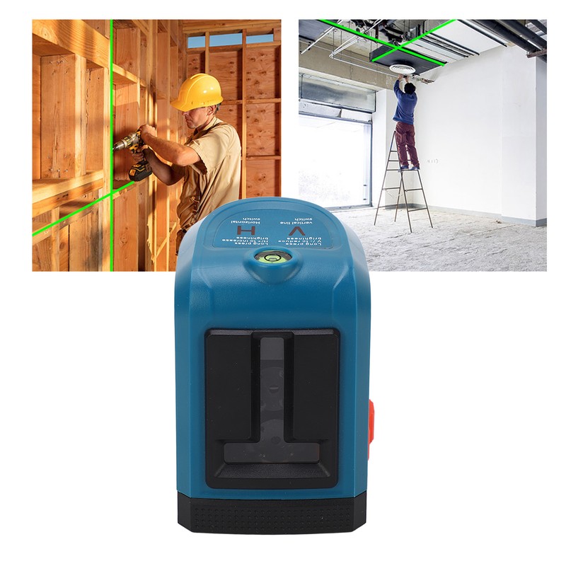 Green Laser Leveler 2 Line Mini Crossed Self Leveling Touch