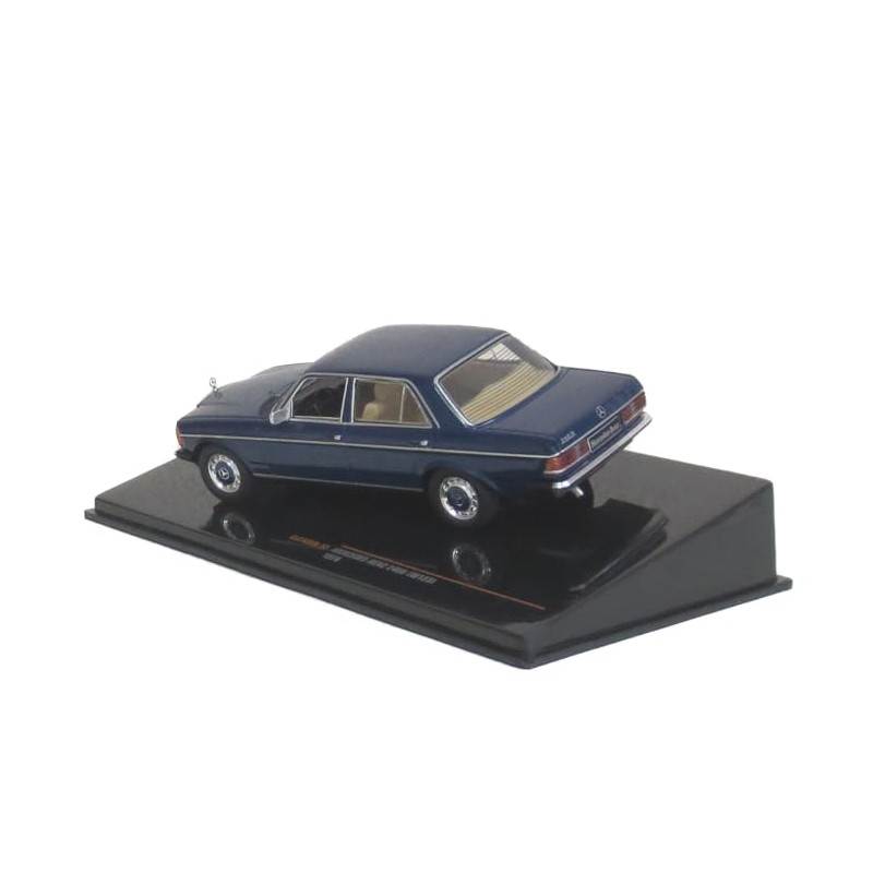 Ixo Model B MB 240D (W123) 76 Metallic Blue 1/43