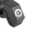Motorcycle Lock Handlebar Grip Aluminum Protective Horn Lock for Braking