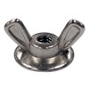 Hillman 707319 Zinc Die-Cast Washered Wing Nuts (1/4"-20) - 50