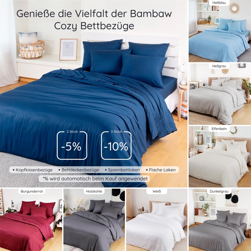 Bambaw Cushion Covers 40 x 60 cm (Pack of 2)