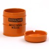 Airyusha Ashtray/Smoking Goods Orange 3.5 x 3.5 x Height 4.3