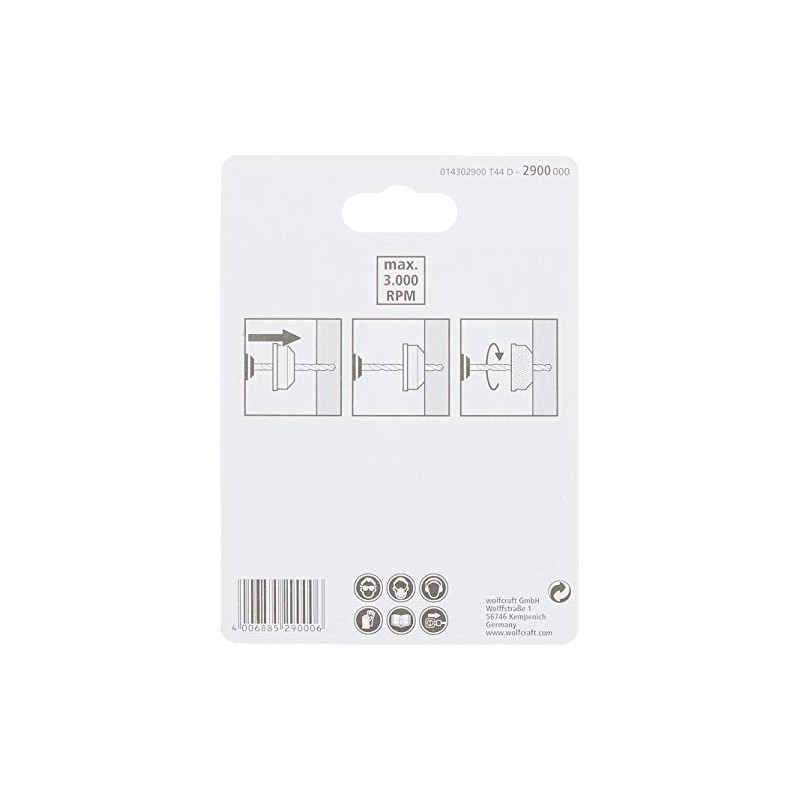 Wolfcraft 2900 Dustcatcher for 4-8mm Drills