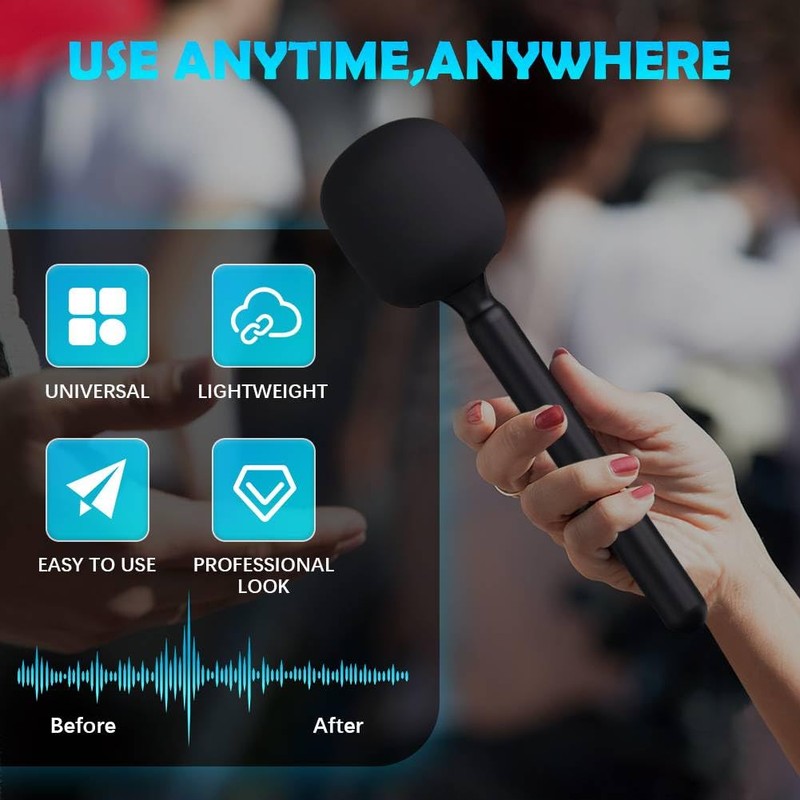Jerilla Microphone Handle for DJI RODE Microphone Universal Interview Wireless