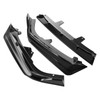 MotorFansClub 3pcs Front Bumper Lip Splitter Fit for Honda Accord