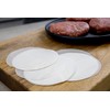KitchenCraft Wax Burger Paper Sheets, 11 cm Discs, Pack of
