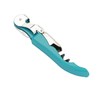 True Truetap Teal Waiter's Double Hinged Corkscrews, Blue