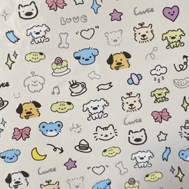 [Overseas] Children's nail stickers, character nail stickers, nail materials, new nail stickers, simple fashion, cute children's materials, free size/D00 9 50ea