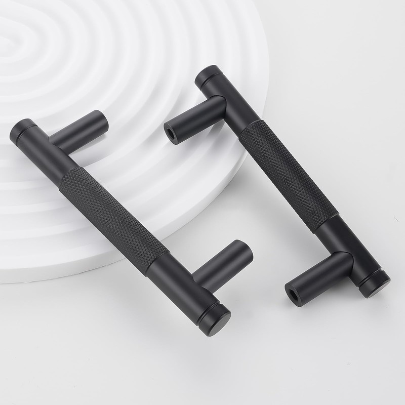 damerin 10 Pack 160 mm Matte Black Kitchen Cabinet Handles