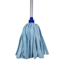 CleanGang - Microfibre mop Fibre Vibe for effective cleaning - Absorbent microfibre mop removes dust and dirt from the floor - replaceable microfibre wiper 1 piece