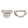 4 Sets Stainless Steel Folding Pad Eye Polishing Rustproof D