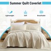 HLC.ME Weston - 3 Piece Full Queen Size Quilt Set,